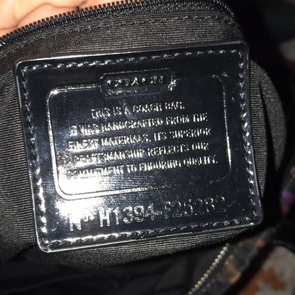 Coach Ocelot purple leopard bag - Picture 9 of 12